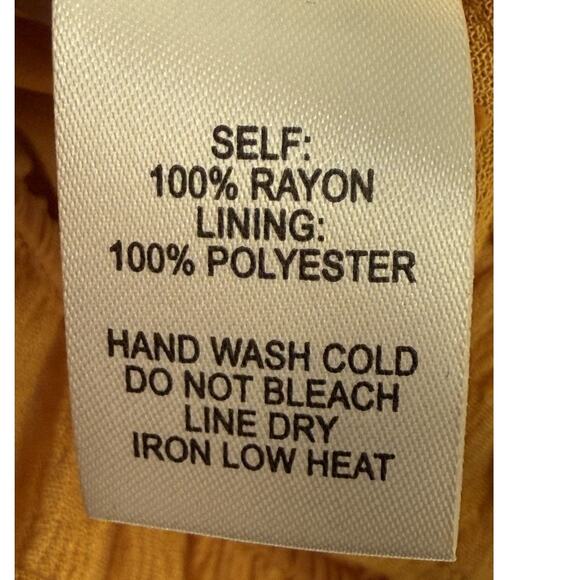 Lulus S Sunny Story Mustard Lace Bell Sleeve Off Shoulder Top Boho Cottagecore - Picture 10 of 11